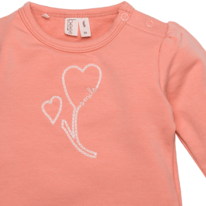 Bess Organic | Shirt l.sl. Embroidery-Dusty Rose - Afbeelding 3