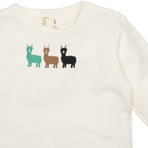 Bess Organic | Shirt l.sl. Alpaca-White - Afbeelding 3