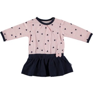 Bess Primary | Dress Hearts-Pink