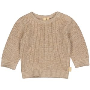 Levv | Sweater - White Stone Melange